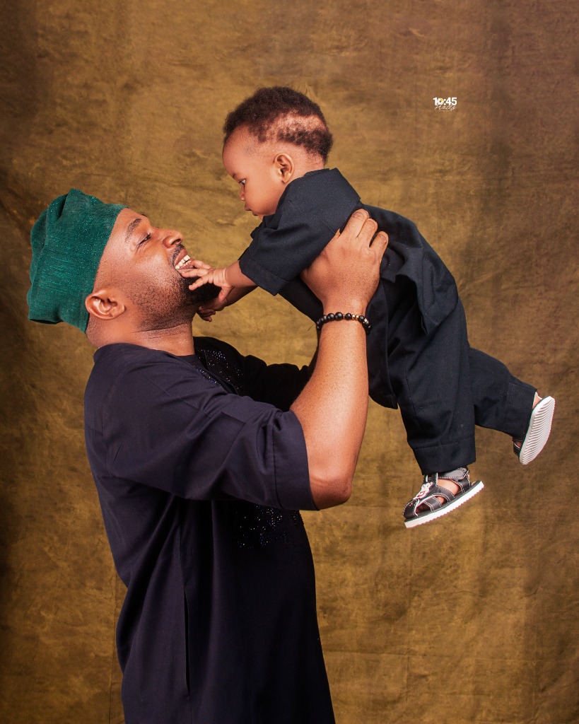 Father and baby